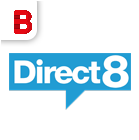 Direct 8 - Logo
